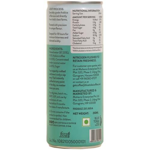 Blue Tokai Cold Brew Coffee Tender Coconut - Made With Arabica, 250 ml Can-6.webp